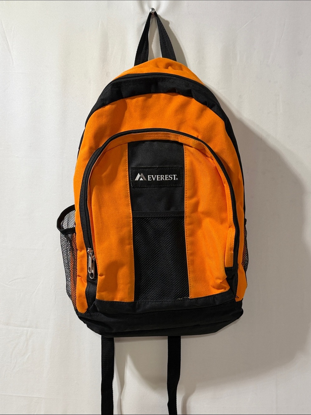 Everest Orange and Black Men's Backpack